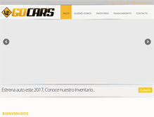 Tablet Screenshot of gocars.com.mx