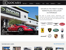 Tablet Screenshot of gocars.org